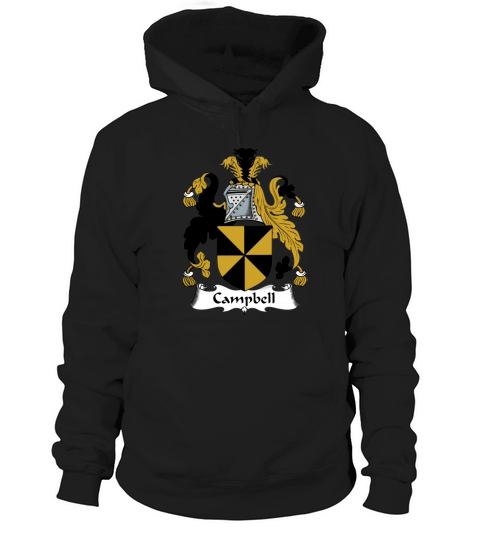 Campbell Family Crest Scottish Family Crests Hoodie Unisex