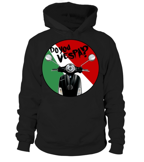 ITALIA VESPA SCOOTER T SHIRT Hoodie Unisex