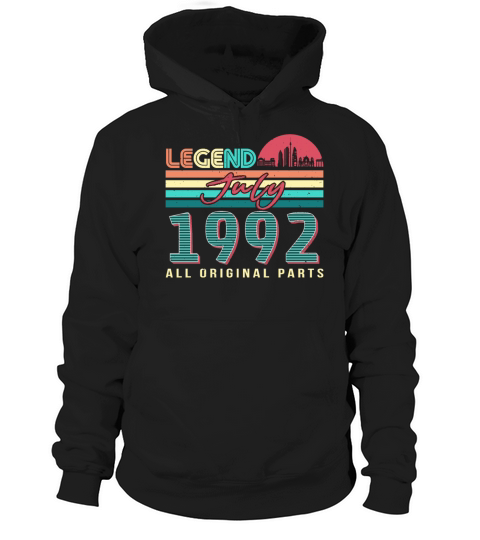 July 1992 30th Birthday Hoodie Unisex