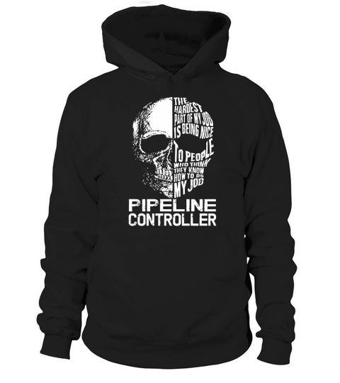PIPELINE CONTROLLER Skull Job Hoodie Unisex