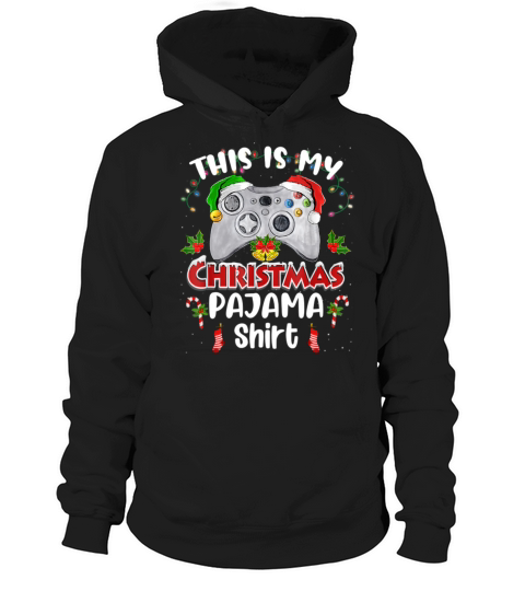 This is my Christmas Pajama Gamer Hoodie Unisex