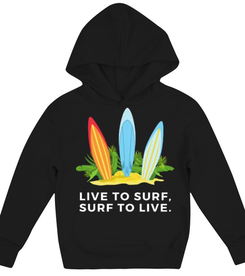 Surfing Kids Hoodie