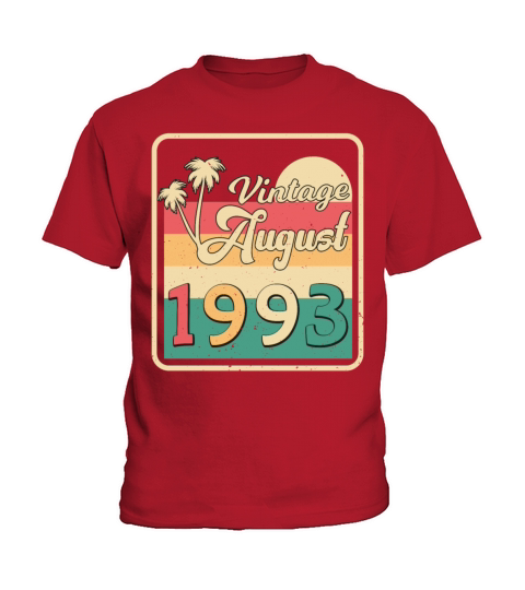 1993 August Vintage Kids T-Shirt