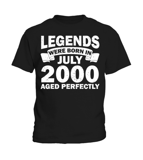 22nd birthday July vintage 2000 gift idea Kids T-Shirt