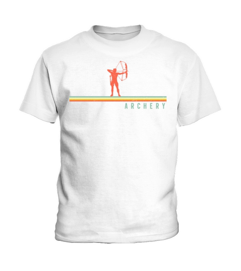 Archery Bow Archer Retro Vintage Kids T-Shirt