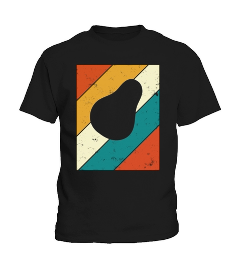 Avocado Vegan Lover Retro Veggie Diet Gift idea Kids T-Shirt