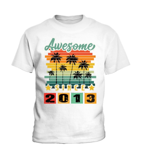 Awesome Since 2013 Kids T-Shirt