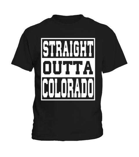 Colorada Straight outta Colorada Ideas Kids T-Shirt