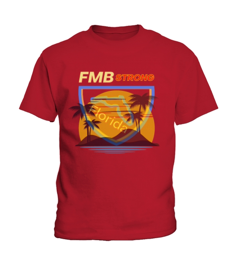 Fort Myers FMB STRONG HURRICANE Florida T Shirt Kids T-Shirt