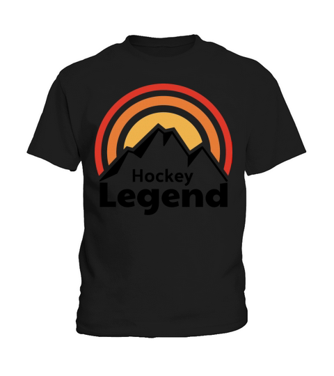 Hockey Legend Mountains Kids T-Shirt
