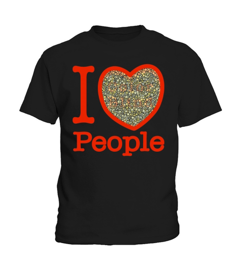 I love Color blind people Kids T-Shirt