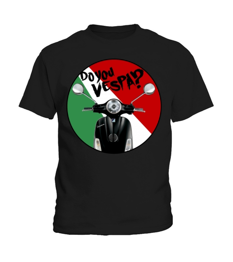 ITALIA VESPA SCOOTER T SHIRT Kids T-Shirt