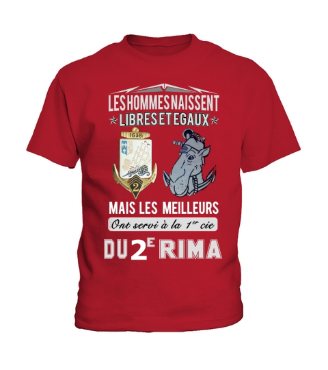 Les meilleurs hommes ont servi à la 2 RIMA Kids T-Shirt
