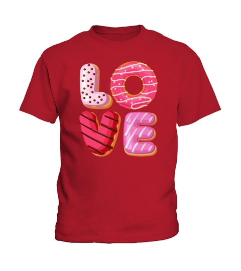 Love Donut - Funny Foodie Doughnut Donut Lover Kids T-Shirt