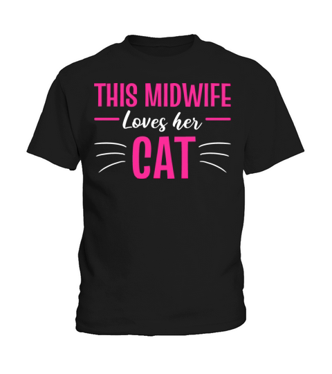 Loves Her Cat Cat Mom Gift Kids T-Shirt