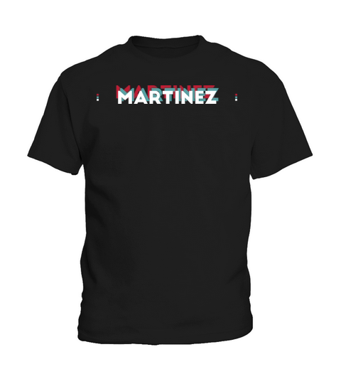 Martinez Name - Funny Name Martinez 80s theme Kids T-Shirt
