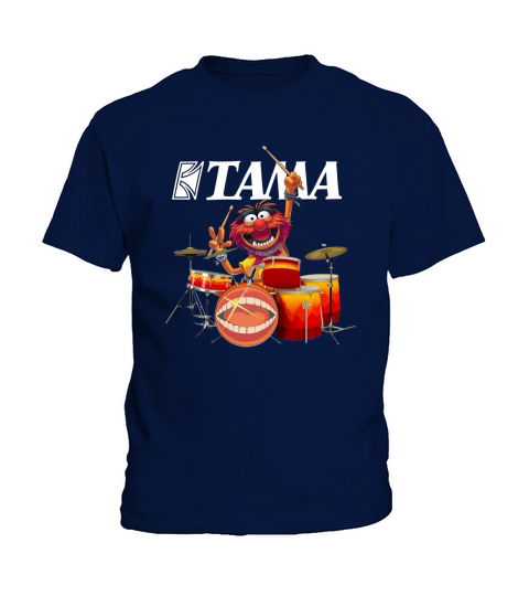 Muppets Animal Playing Drum Kits Tama Drums Kids T-Shirt