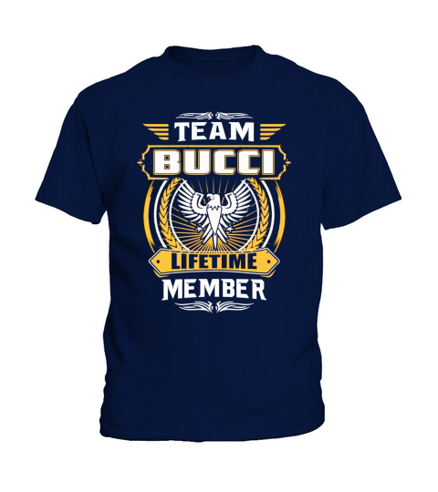Team BUCCI lifetime member Kids T-Shirt