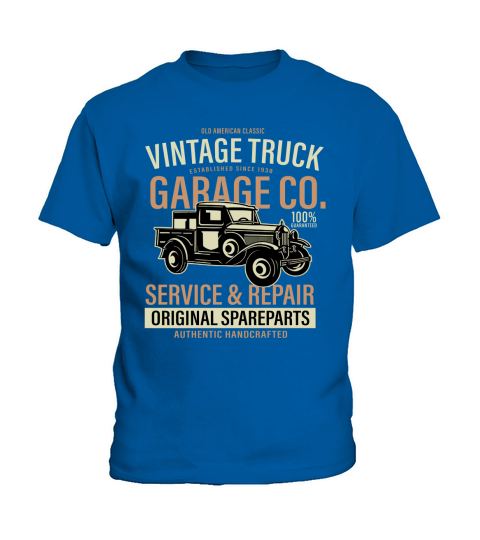 Vintage Truck T-Shirt Kids T-Shirt
