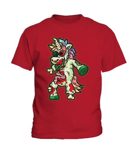 Zombie Unicorn Kids T-Shirt