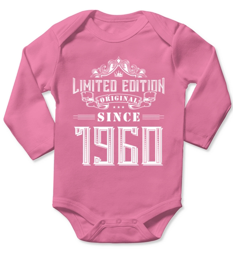 1960 limited edition Long Sleeve Baby One-Piece