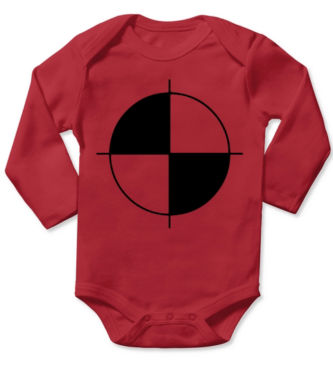 Crash test logo - Baby Onesie Long Sleeve Baby One-Piece