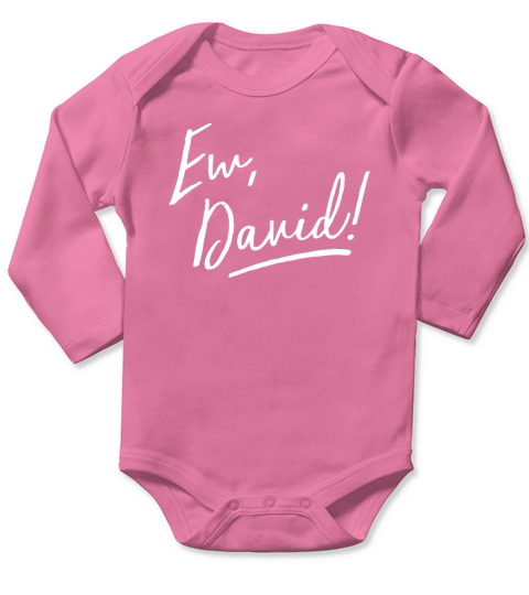 ew david Long Sleeve Baby One-Piece