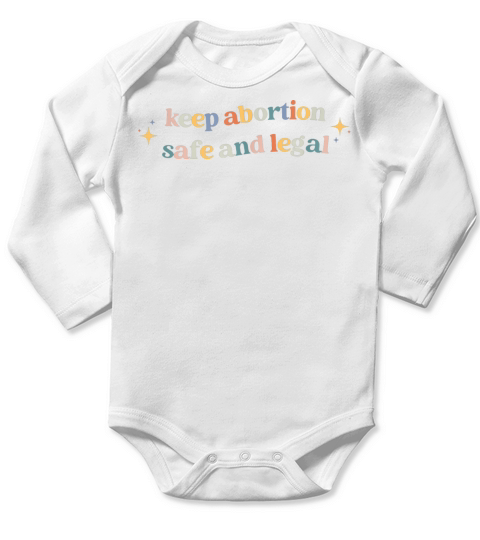 keep rainbow vintage Long Sleeve Baby One-Piece