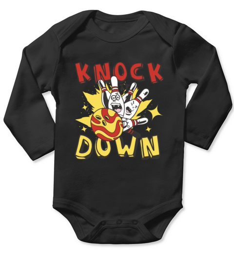 knock it down Long Sleeve Baby One-Piece