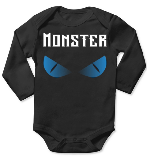 MONSTER Long Sleeve Baby One-Piece