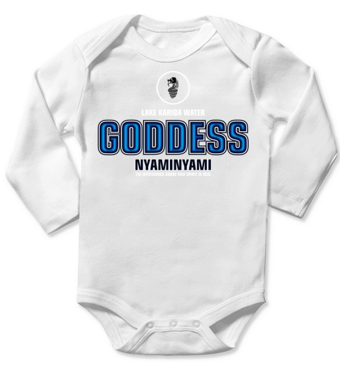 NYAMINYAMI MODERN GODDESS Long Sleeve Baby One-Piece