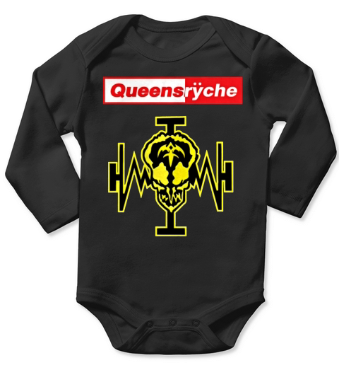 Queensryche Retro T-Shirt Long Sleeve Baby One-Piece