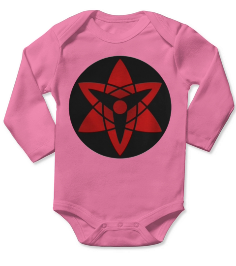 Sasuke Mangekyou Sharingan Eye Long Sleeve Baby One-Piece