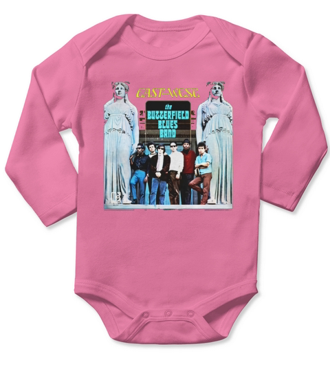 The Butterfield Blues Band East West Fan Long Sleeve Baby One-Piece