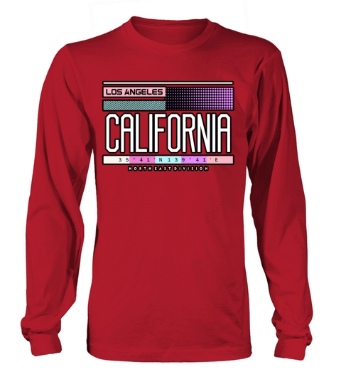 California State Souvenir The Golden State Long sleeved Unisex