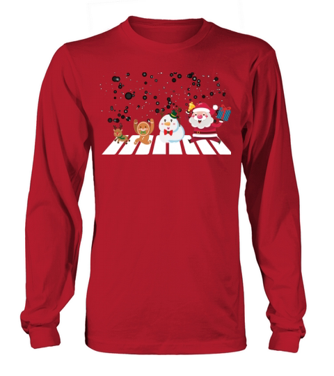 Christmas Road Long sleeved Unisex