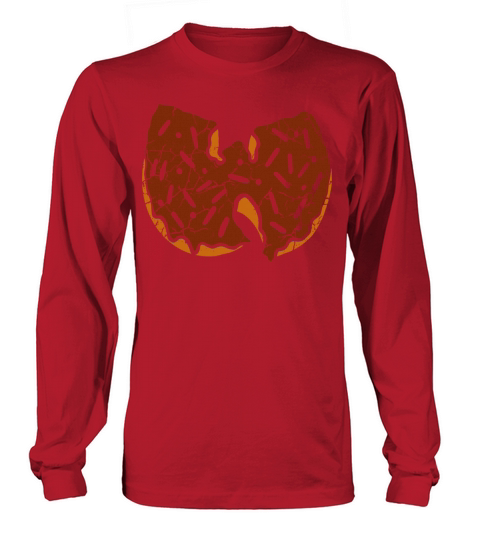 donut wutang choco Long sleeved Unisex