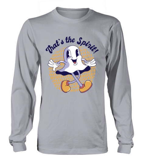 Ghost Spirit Hilarious Cute Friends Pun Long sleeved Unisex