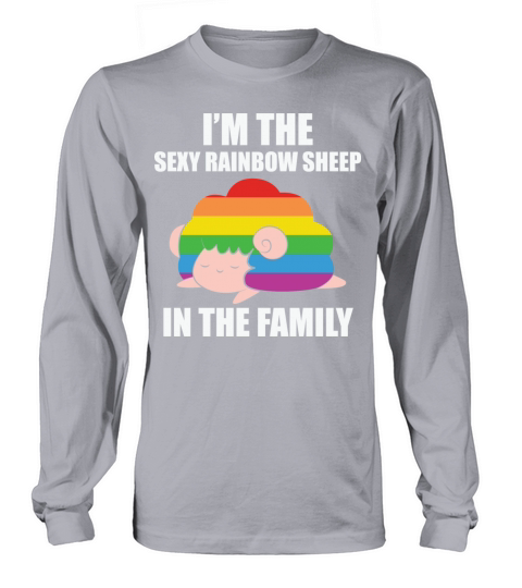 LBGT Flag Gay Pride Human Vintage Rainbow Long sleeved Unisex