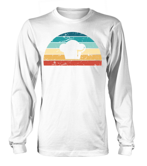 Retro Cooking Sunset Vintage cook Sunrise Long sleeved Unisex
