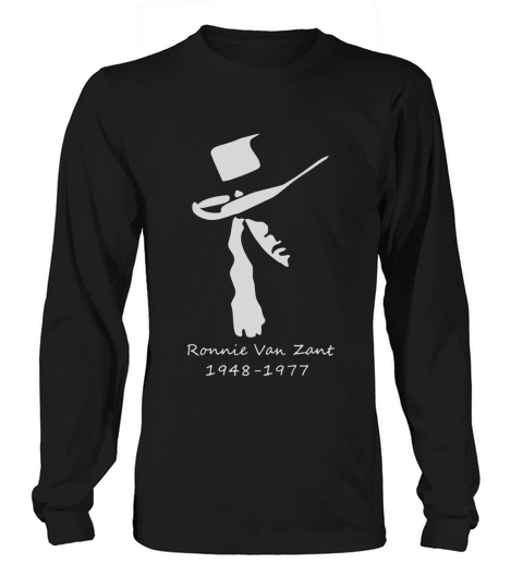 ronnie van zant t shirt Long sleeved Unisex