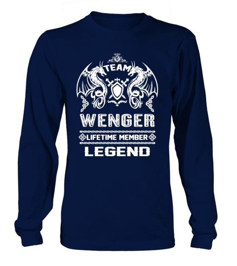 WENGER team lifetime member legend Long sleeved Unisex