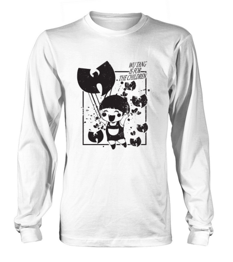 wutang is for the children black Long sleeved Unisex
