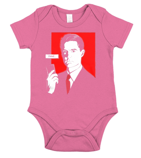 Agent Cooper (Twin Peaks) T-Shirt Short Sleeve Baby One-Piece