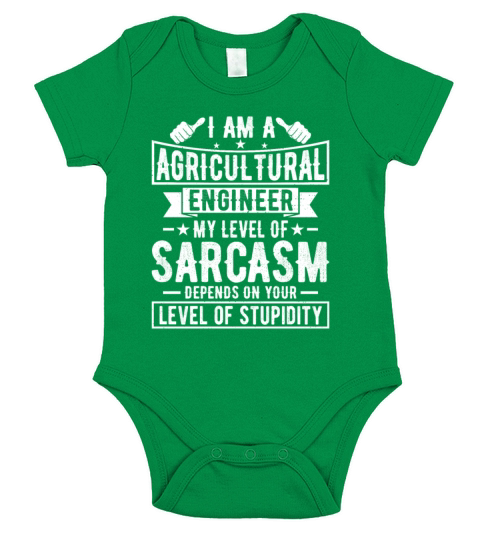 Agricultural Engineer - Agricultural Engineering Short Sleeve Baby One-Piece
