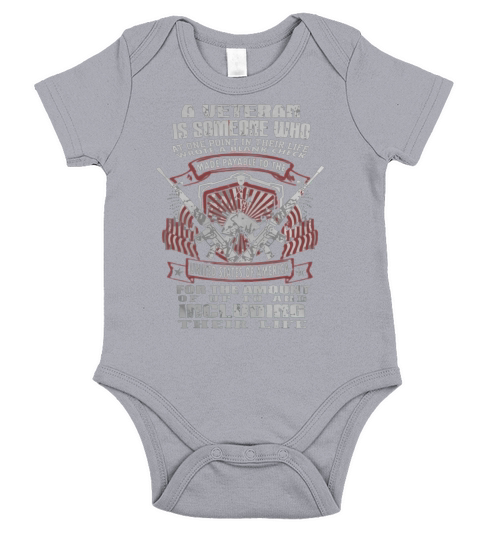 AIR FORCE US VETERAN TSHIRT, HOODIE Short Sleeve Baby One-Piece