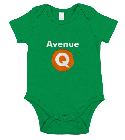 Avenue q broadway musical show t-shirt Short Sleeve Baby One-Piece