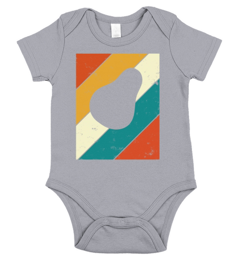 Avocado Vegan Lover Retro Veggie Diet Gift idea Short Sleeve Baby One-Piece