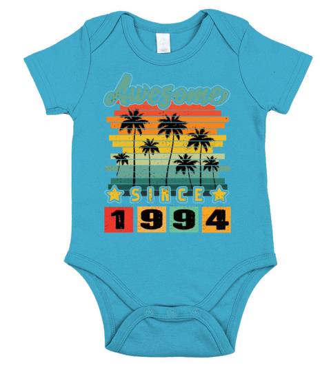 Awesome Since 1994 Short Sleeve Baby One-Piece