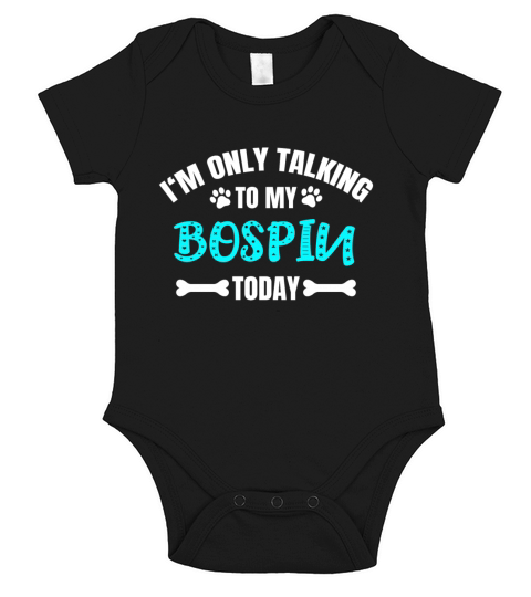 Bospin Owner Short Sleeve Baby One-Piece